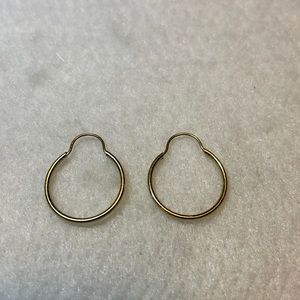 14k hoop earrings